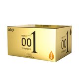  Bao cao su gân gai siêu mỏng kéo dài thời gian OLO 0.01 Vàng 