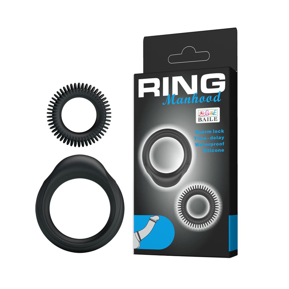  Bộ 2 vòng đeo hỗ trợ kéo dài thời gian - Manhood 