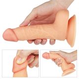  Dương vật giả dính tường siêu mềm 7.0" The Ultra Soft Dude 