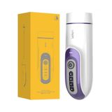  Âm đạo giả tự động nhiều chế rung, có rên và tỏa nhiệt, sạc điện - Leten Aircraft Cup 