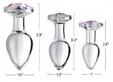  Phích cắm hậu môn inox không gỉ - Anal Plug 