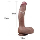 Dương vật giả dính tường silicone cao cấp kích thước lớn 10.5" Lovetoy Nature Cock 