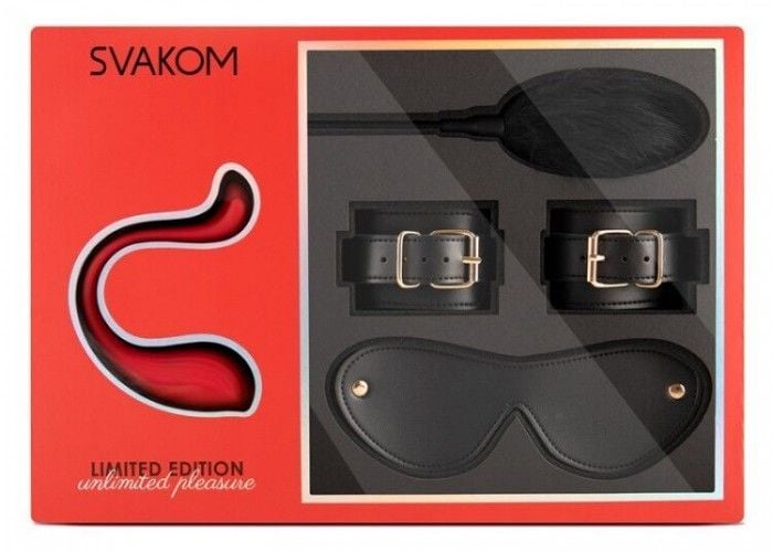 Combo bộ BDSM kèm trứng rung cao cấp Svakom Limited Gift Box