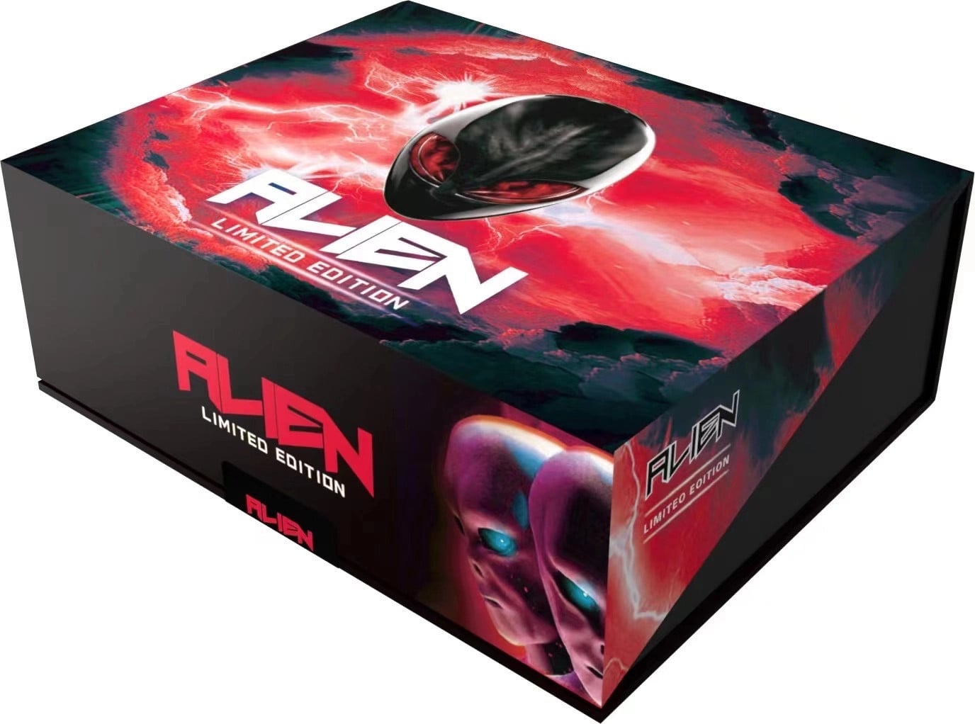 Combo chai hít tăng khoái cảm Alien Red Limited Edition