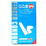  Bao cao su ngón tay mát lạnh Beilile QQ Cool Mint |  Hộp 10 cái 