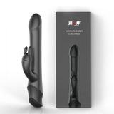  Dương vật giả hình thỏ cao cấp xoay đầu, rung nhánh Beads Thrusting Rabbit Vibrator 