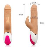  Dương vật giả thụt, xoay đầu cao cấp có nhánh rung - Indulge Advancer 