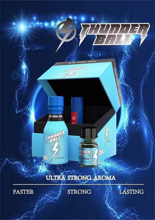  Combo chai hít tăng khoái cảm Popper Thunder Ball | Chai 40ml + 10ml 