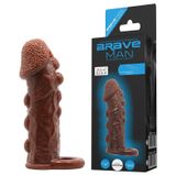  Đôn dương vật khúc silicone có quai đeo SE'Niuniu 1 Hộp 