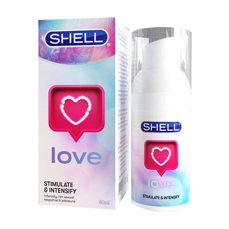 Gel bôi trơn tăng hưng phấn dành cho nữ Shell Love Chai 50ml
