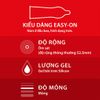  Bao cao su siêu mỏng cấp Durex Fetherlite Hộp 12 Cái 
