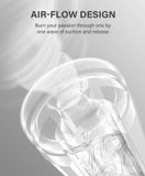  | Drywell Hurricane | Âm đạo cốc silicone trong suốt thiết kế thông minh | Nhật Bản | 