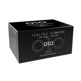  Bao cao su siêu mỏng hương vani OLO 0.01 Đen Hộp 10 Cái 