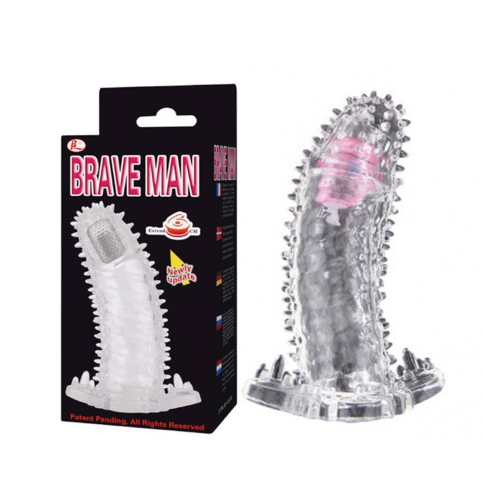  Đôn dên rung đầu dương vật Brave Man 