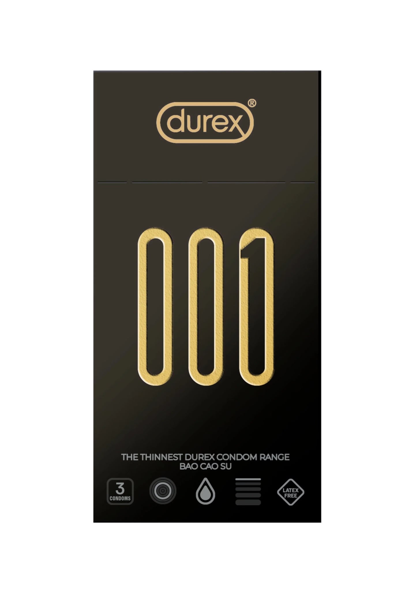 BCS Durex 001 Hộp 3c