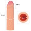 Đôn dên tăng kích thước dương vật silicon cao cấp chưa mở quy đầu Lovetoy Nature Extender