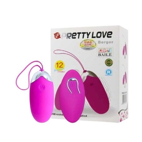  Trứng rung 12 chế độ điều khiển từ xa - Pretty Love Berger 