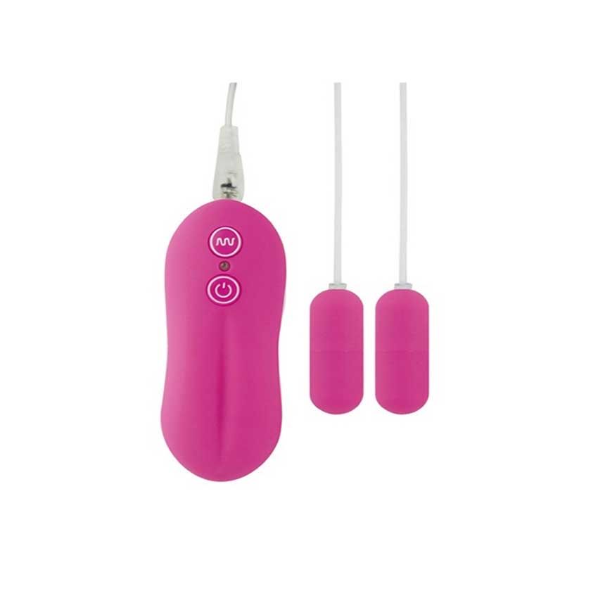  Trứng rung đầu đạn 2 đầu mini Aphrodisia 