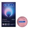  Bao cao su gân nổi, bi tăng 3cm Shell Giant Entering Hộp 10 cái 
