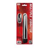  Multiple Vibrator - Que massage kết hợp trứng rung inox 