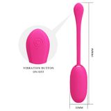  Trứng rung sốc điện mạnh điều khiển app điện thoại - Pretty Love Doreen 