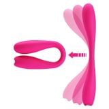  Que rung massage 2 đầu uốn cong - Pretty Love Yedda 