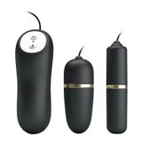  Trứng rung 2 viên đạn cực mạnh - Pretty Love Double Vibro-Bullet 