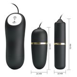  Trứng rung 2 viên đạn cực mạnh - Pretty Love Double Vibro-Bullet 