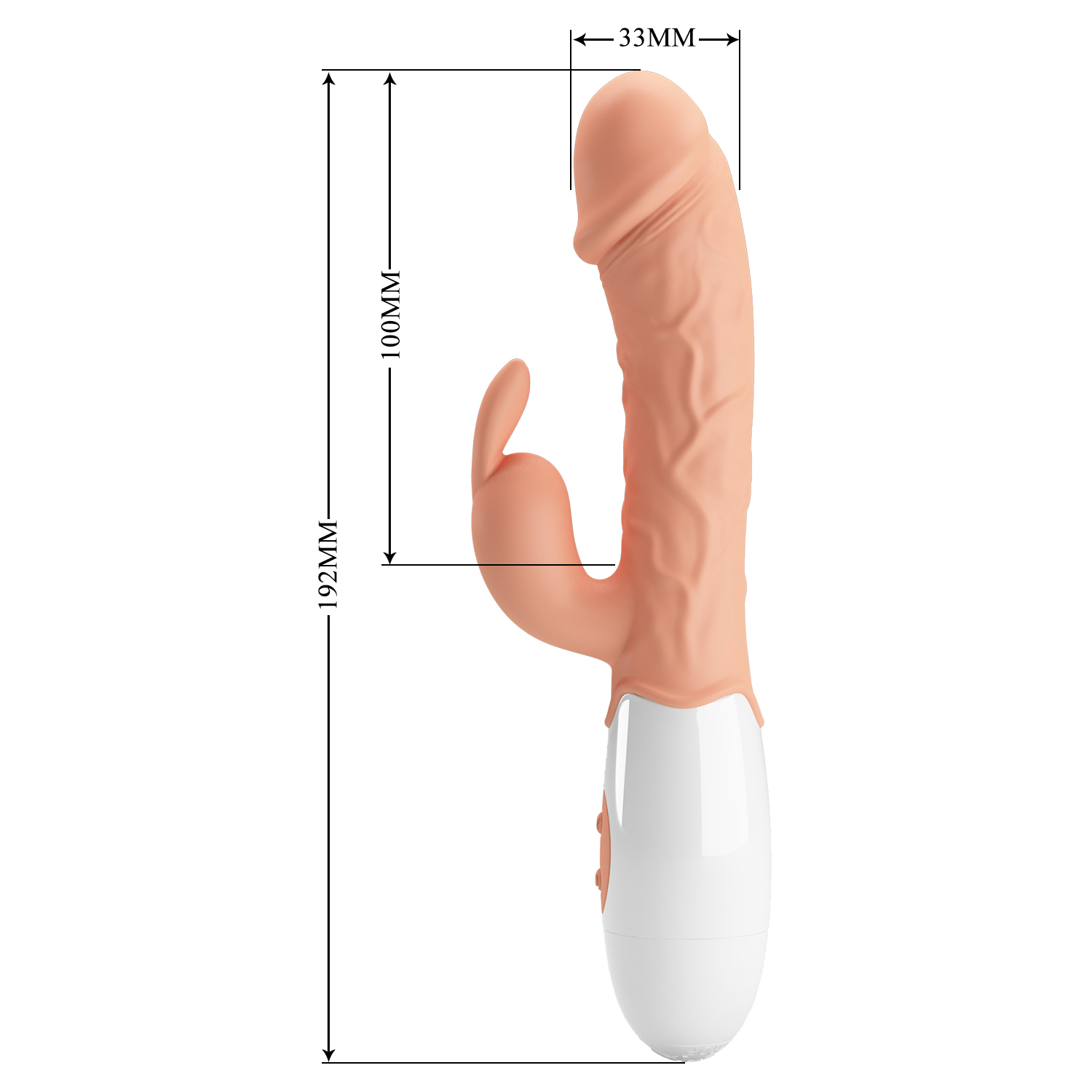 Vibrador Pretty Love Bloody Mary: ¡Doble Placer, Intensidad Inigualable! - Vibrador Pretty Love Blody Mary