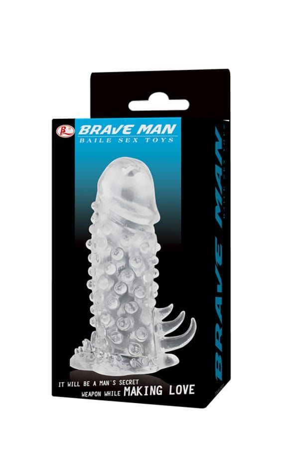  Bai cao su đôn trong suốt Baile Brave Man 