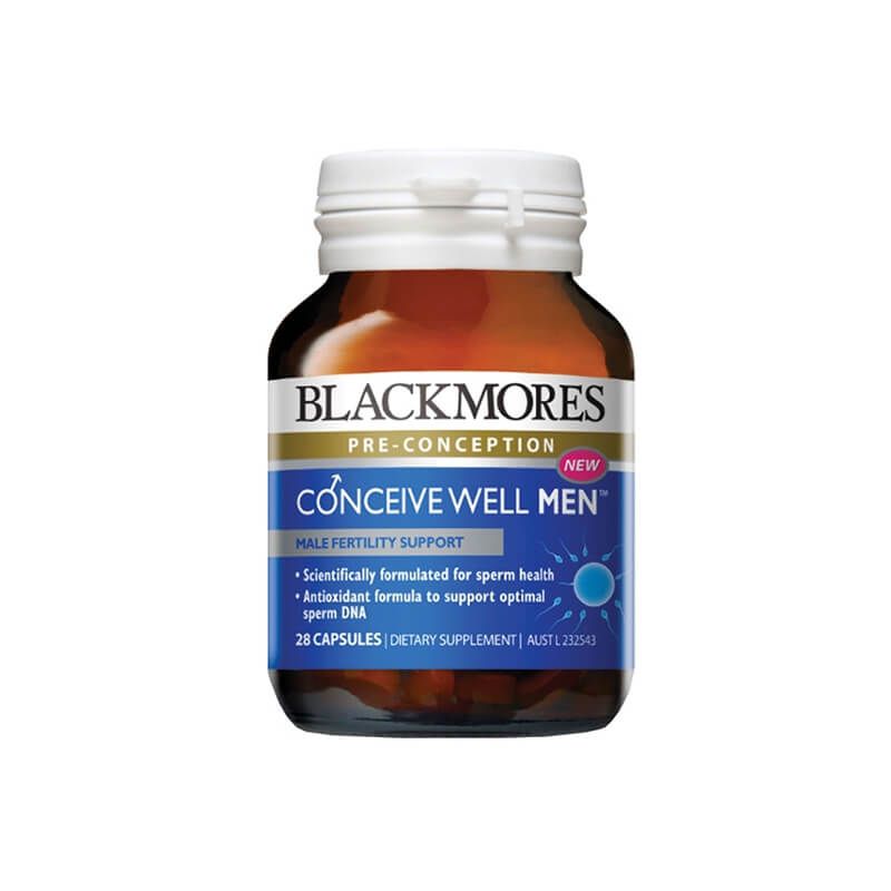  Blackmores Conceive Well Men - Viên Uống Tăng Cường Sinh Lý 