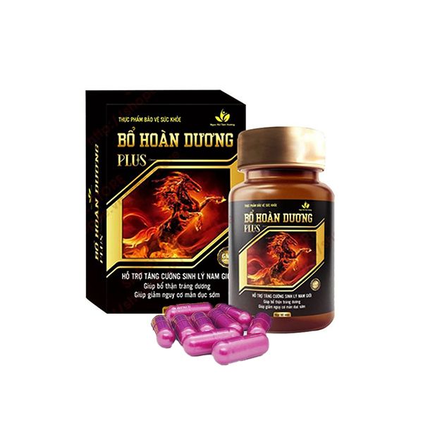  | Bổ Hoàn Dương Plus | Viên uống hỗ trợ sinh lý, bổ thận, tráng dương | Hộp 50 Viên | 