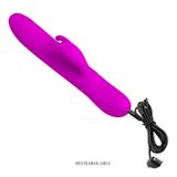  Dương vật giả sạc điện, xoay đầu, rung mạnh 12 chế độ - Pretty Love Byron 