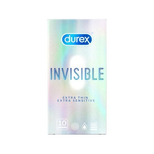 Bao cao su siêu mỏng 0.024mm Durex Invisible size 52mm