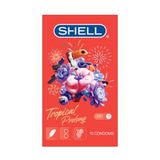  Bao cao su hương hoa quả nhiệt đới Shell Tropical Prolong kéo dài 