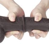  Dương vật giả dính tường silicone siêu mềm dẻo 9.0" Lovetoy Sliding Skin Dong 