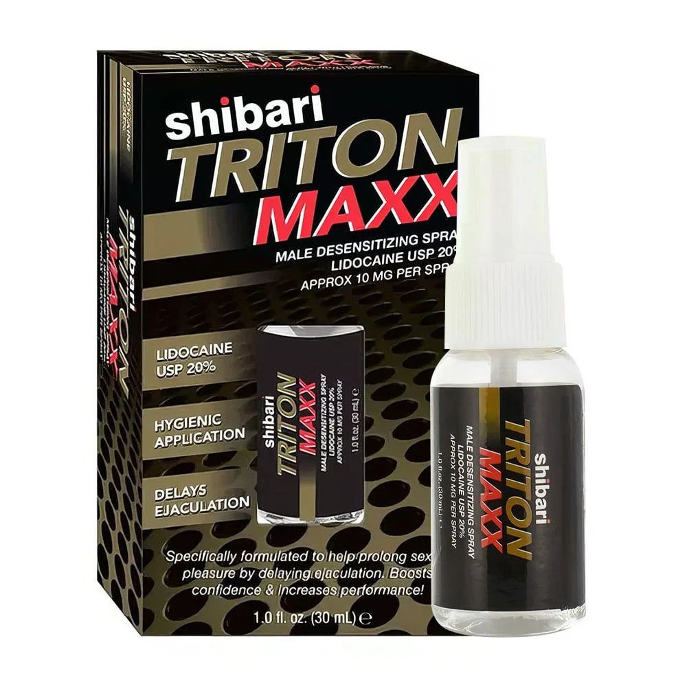  Chai xịt Mỹ Shibari Triton Maxx kéo dài thời gian | Chai 30ml 
