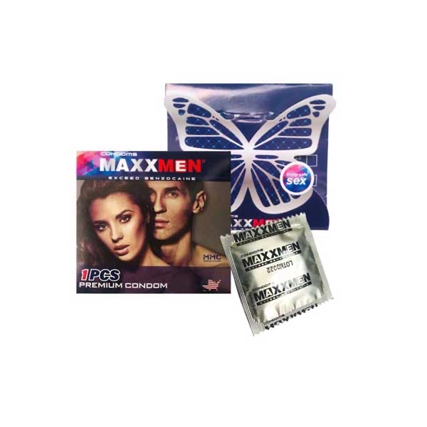 Bao cao su bi lớn kích thích Maxxmen Dot Hộp 1 Cái