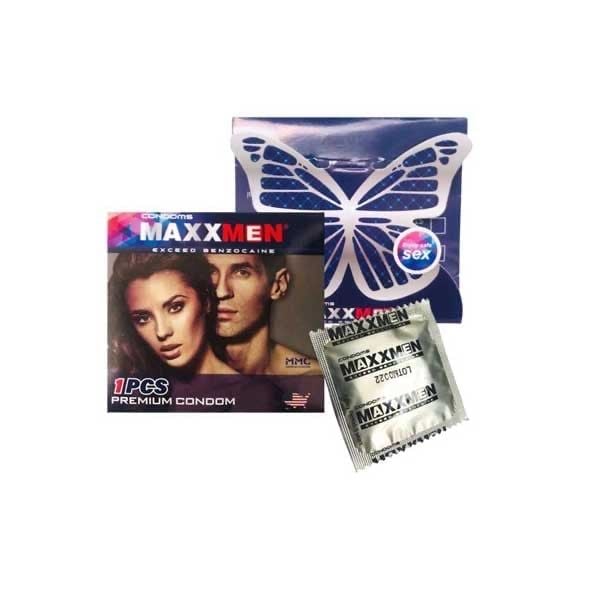  | Maxxmen Dot | Bao cao su bi lớn | Hộp 1 Cái | 