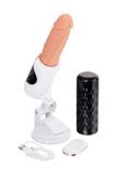  Dương vật giả dính tường, rung thụt tự động, sạc điện - Uegea 