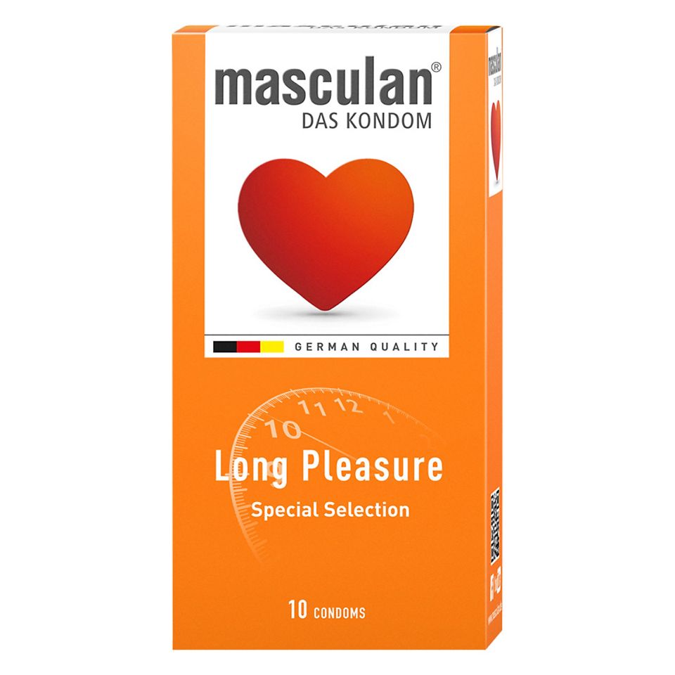  | Masculan Long Pleasure | Bao cao su kéo dài thời gian | Đức | 10 Cái | 