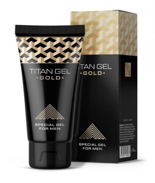 Gel Bôi Trơn Tăng Kích Thước Cao Cấp Titan Gold Chai 50ml