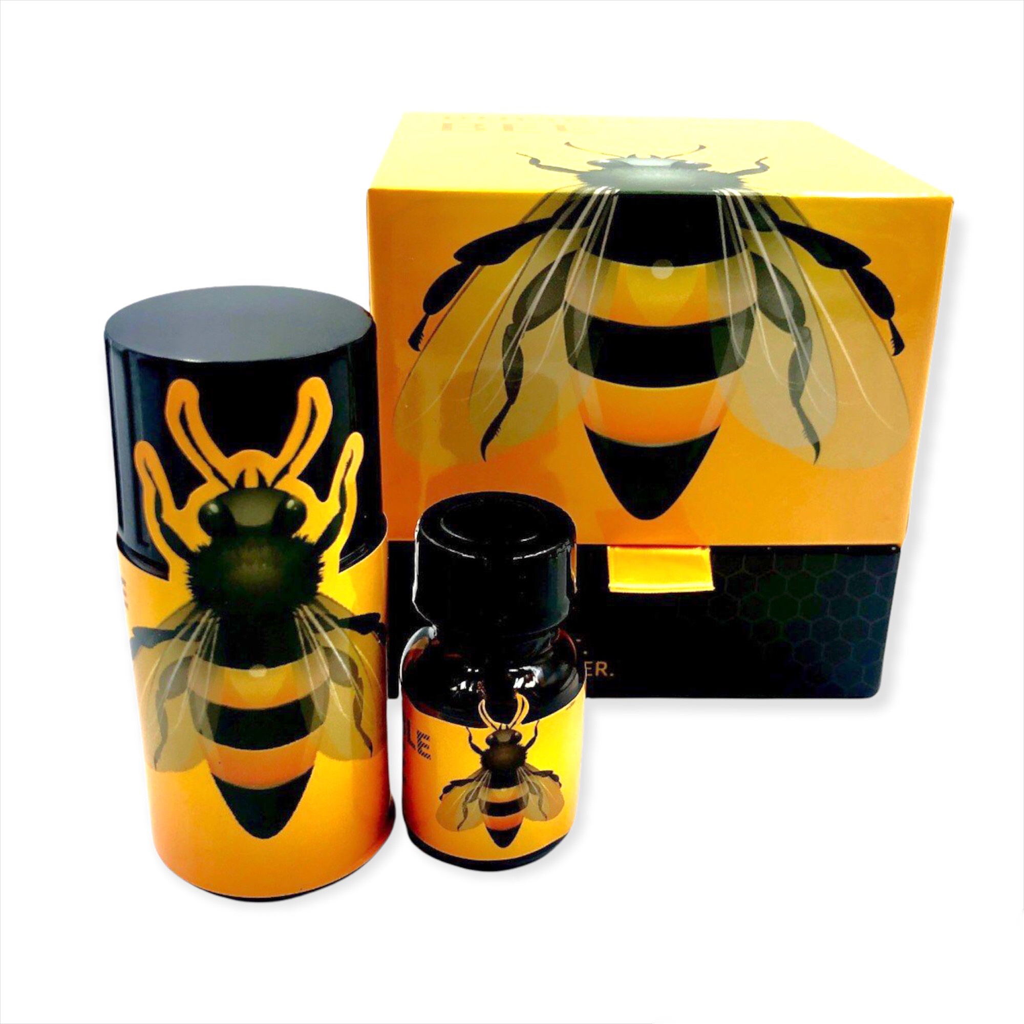 Combo chai hít tăng khoái cảm Popper Bumble Bee 10ml 40ml
