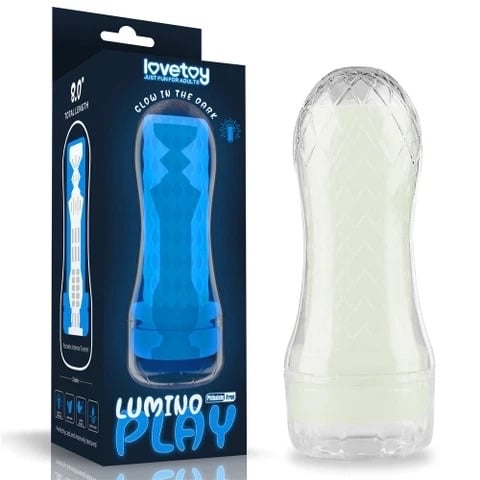 Cốc âm đạo dạ quang silicone ôm sát chân thật Lovetoy Lumino Play