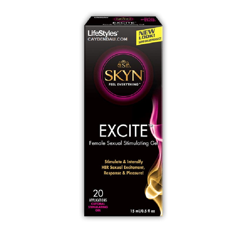 Gel bôi trơn kích thích nữ chai Skyn Excite 15ml