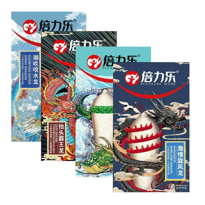  Bao Cao Su Tứ Linh Gân, Gai Lớn HBM Dragon 