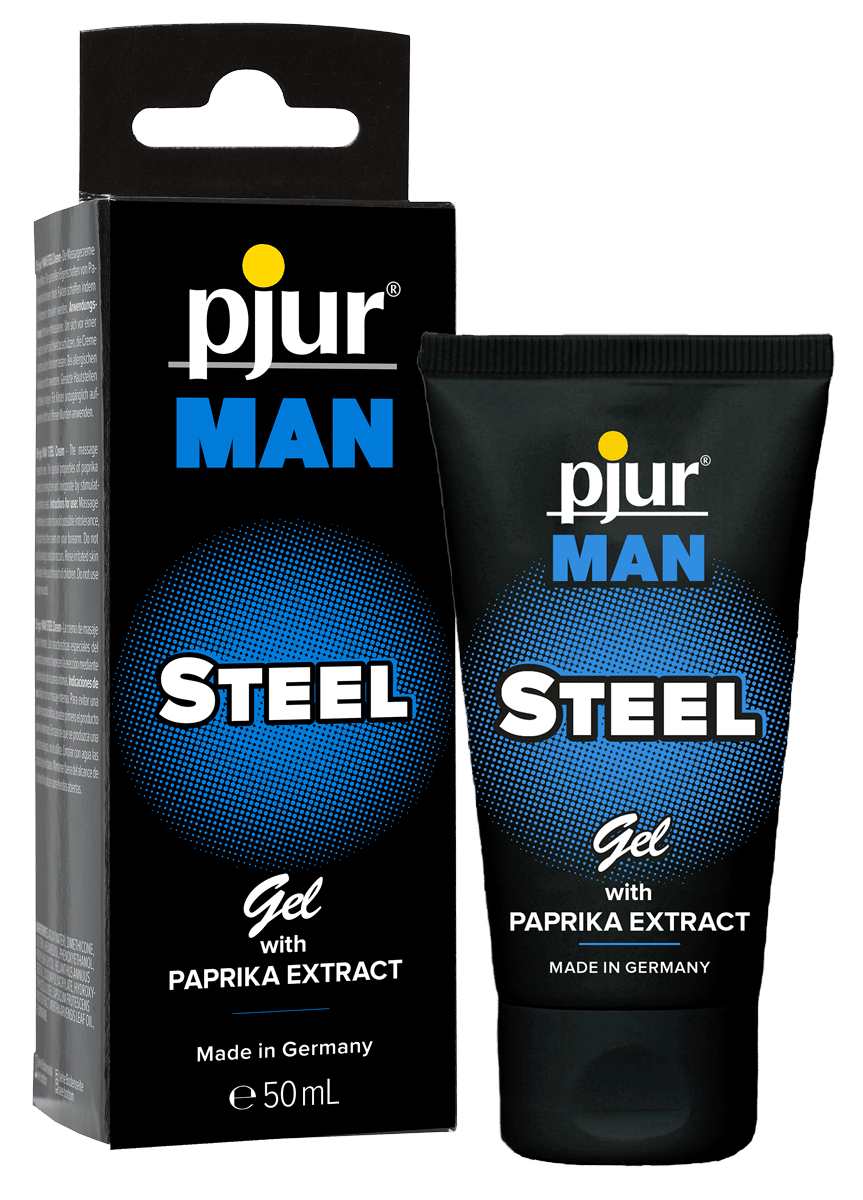 Kem bôi hỗ trợ cương dương cao cấp Pjur Steel Chai 50ml