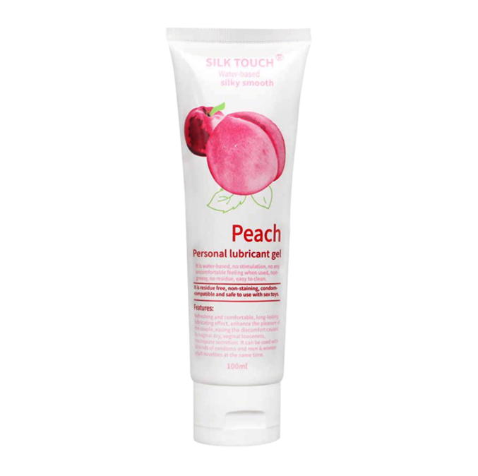 Gel Bôi Trơn Hương Đào Chai Silk Touch Peach 100ml