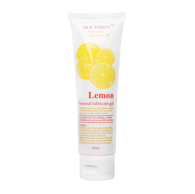 Gel Bôi Trơn Hương Chanh Silk Touch Lemon Chai 100ml