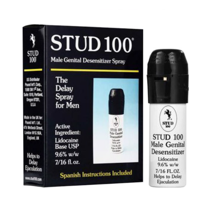  Chai xịt kéo dài thời gian Anh Quốc Stud 100 | Chai 10ml 